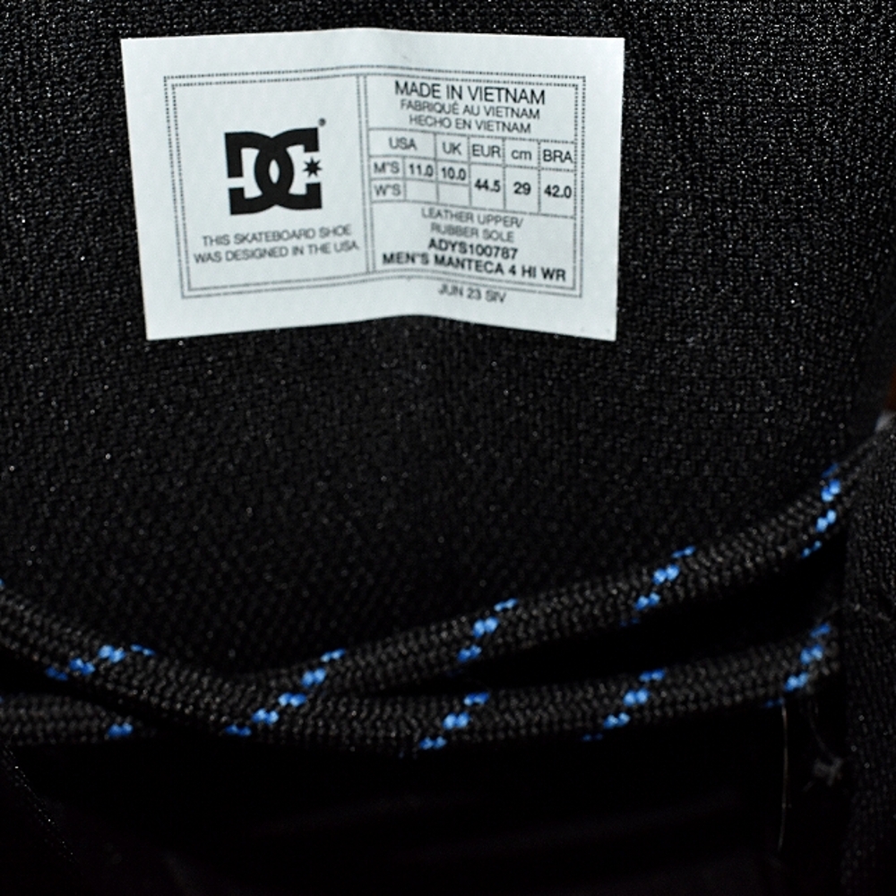 Sold DC Skateboarding Shoes Men's Grey, Black & Red Size 11 - Picture 6 of 7